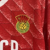 1988/89 Home Red Soviet Union Retro Soccer jersey
