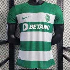 2023/24 Sporting CP Home Green Player Soccer jersey