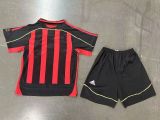 2006/08 ACM Home Red Retro Kids Soccer jersey