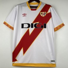 2023/24 Rayo Vallecano Home White Fans Soccer jersey