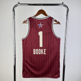 2023 BOOKE #1 NBA Jerseys
