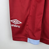 2023/24 West Ham Away Red Fans Kids Soccer jersey
