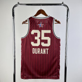 2023 DURANT #35 Red NBA Jerseys