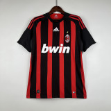 2008/09 ACM Home Red Retro Soccer jersey