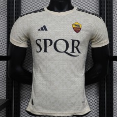 2023/24 Roma Away White Player Soccer jersey