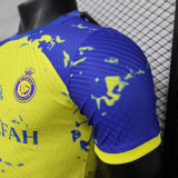 2023/24 Al Nassr FC Yellow Player Training Shirts
