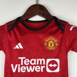 2023/24 Man Utd Home Red Baby Jersey