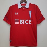 2023/24 CD Universidad Catolica Away Red Fans Soccer jersey