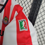 1996/97 Chivas Home Red Retro Soccer jersey