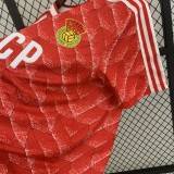 1988/89 Home Red Soviet Union Retro Soccer jersey
