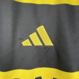 2023/24 Zaragoza Away Yellow Fans Soccer jersey