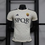 2023/24 Roma Away White Player Soccer jersey