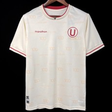 2023/24 Club Universitario de Deportes Home White Fans Soccer jersey