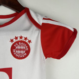 2023/24 Bayern Home White Baby Jersey