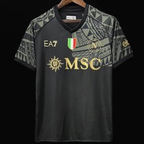 2023/24 Napoli 3RD Black Fans Soccer jersey