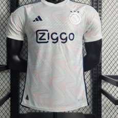 2023/24 Ajax Away White Player Soccer jersey