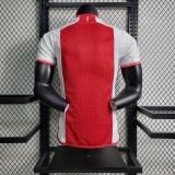 2023/24 Ajax Home Red Player Soccer jersey
