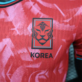 2024 Korea Republic Home Red Player Soccer jersey
