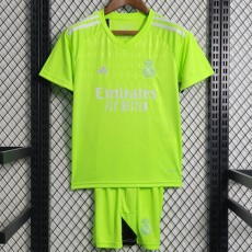 2023/24 R MAD GKG Green Fans Kids Soccer jersey