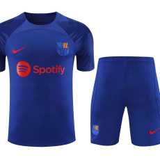 2023/24 BAR Dark Blue Training Shorts Suit