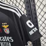 2023/24 Benfica Away Black Fans Soccer jersey