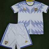 2023/24 Boca Juniors 3RD Blue Fans Kids Soccer jersey
