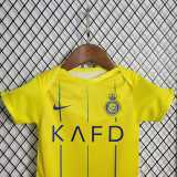 2023/24 Al Nassr FC Home Yellow Baby Jersey