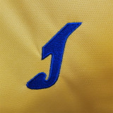 2023 Romania Home Yellow Fans Soccer jersey