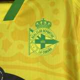 2023/24 Deportivo La Coru?a Away Yellow Fans Soccer jersey