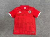 2024 Tunisia Home Red Fans Soccer jersey