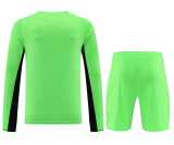 2023/24 Bayern GKG Green Fans Long Sleeve Men Sets Soccer jersey