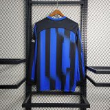 2023/24 INT Home Blue Fans Long Sleeve Soccer jersey