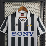 1995/97 JUV Home White Retro Soccer jersey