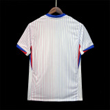 2024 France Away White Fans Soccer jersey