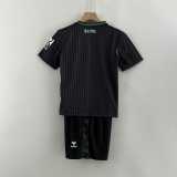 2023/24 Real Betis 3RD Black Fans Kids Soccer jersey
