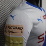 2023/24 Al Hilal FC Away White Player Soccer jersey