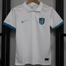 2023 England White Polo Jersey
