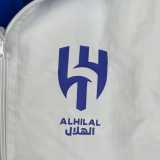 2023/24 Al Hilal FC White Windbreaker