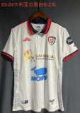 2023/24 Cagliari Calcio Away White Fans Soccer jersey