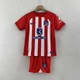 2023/24 A MAD Home Red Fans Kids Soccer jersey