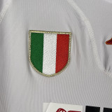 2001/02 Roma Away White Retro Soccer jersey