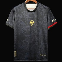 2023 Portugal Black Training Shirts