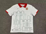 2024 Tunisia Away White Fans Soccer jersey