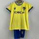 2023/24 Cadiz Home Yellow Fans Kids Soccer jersey