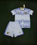 2023/24 Boca Juniors 3RD Blue Fans Kids Soccer jersey