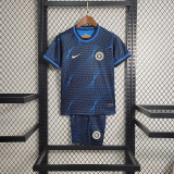2023/24 CHE Away Blue Fans Kids Soccer jersey