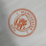 2023/24 Man City Away White Fans Soccer jersey