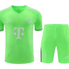 2023/24 Bayern GKG Green Fans Men Sets Soccer jersey