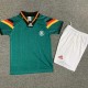 1992 Germany Away Green Retro Kids Soccer jersey