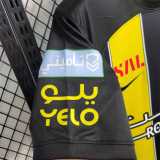 2023/24 Al Ittihad FC Home Yellow Fans Soccer jersey